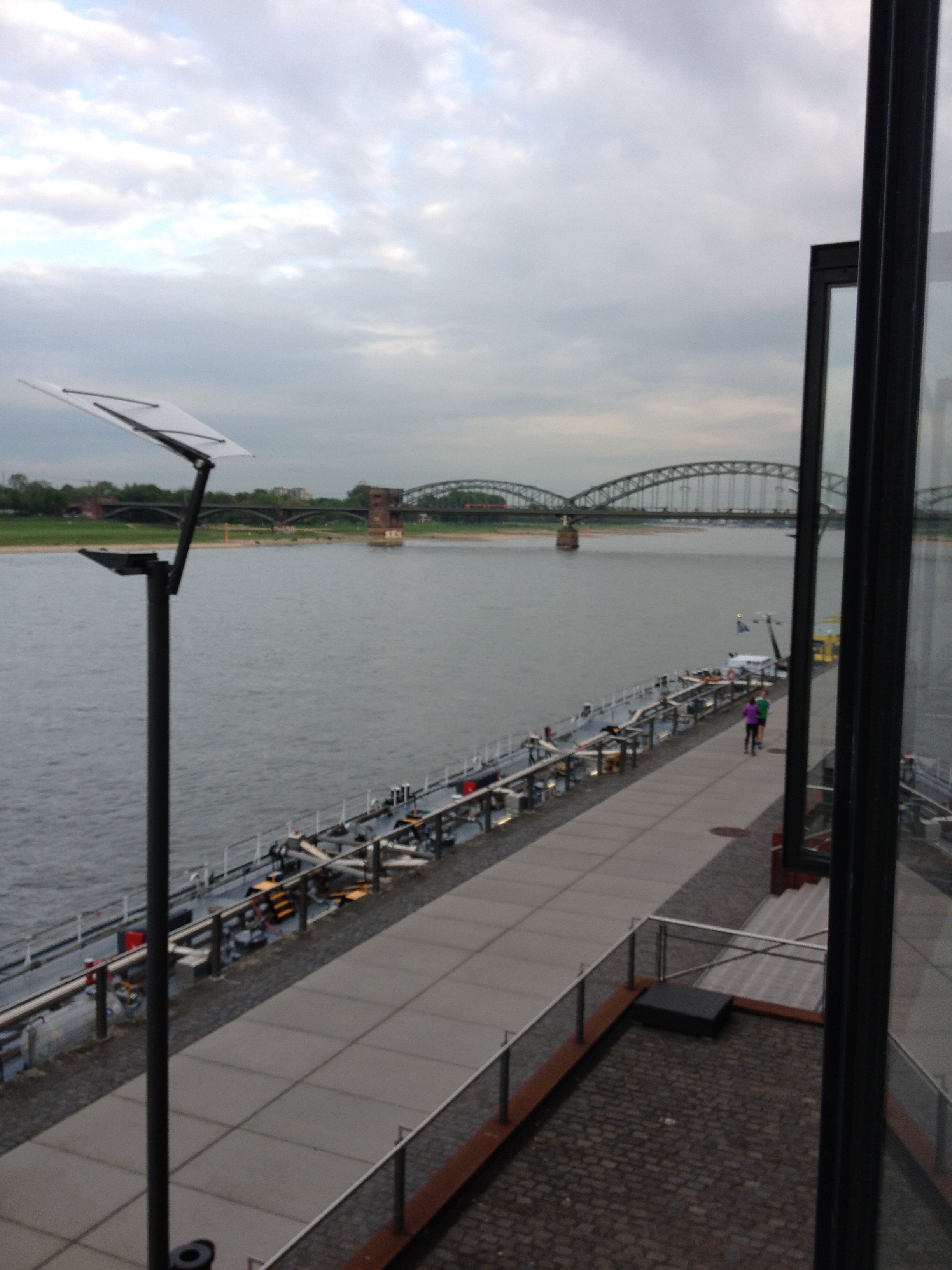 View from living room - Rhine River