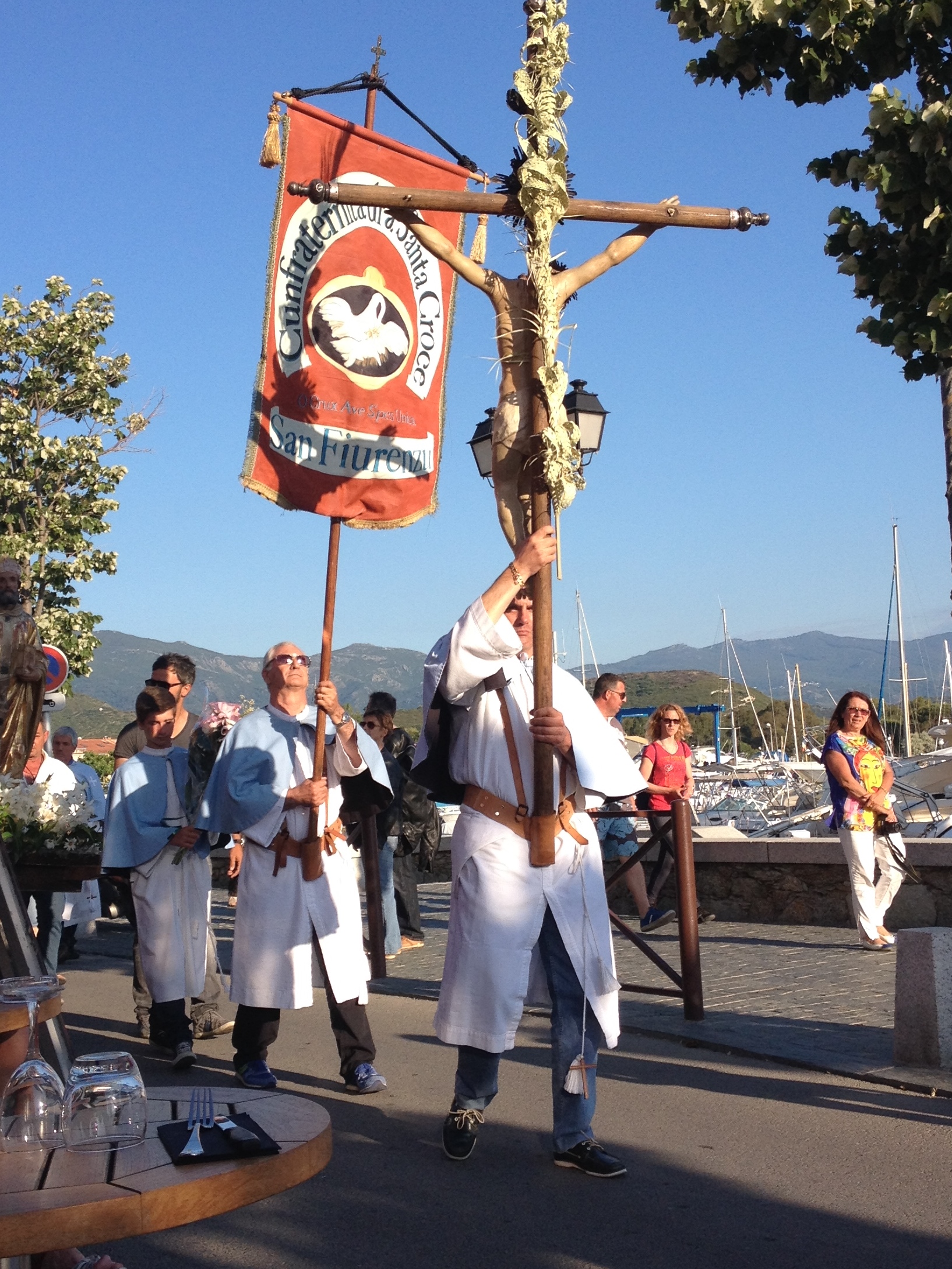 Procession in St. Florent