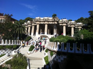 Entrance to Parc Guell